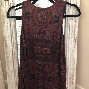 XS Patterned Dress